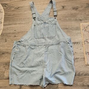Old Navy Light Blue Denim Apparel Overalls